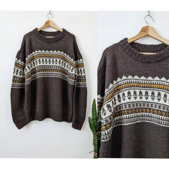 Men's Flat Knit Sweaters